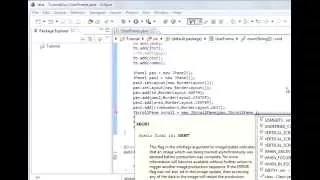 Java programming Lesson 81 GUI JScrollPane