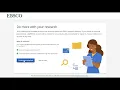 How to create an Ebsco Research Account