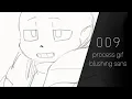 009 process gif - blushing sans