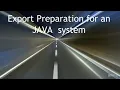 SAP OSDB Migration Series 24 Export Preparation for JAVA System