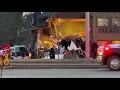 Vehicle crashes into Starbucks in McHenry Illinois