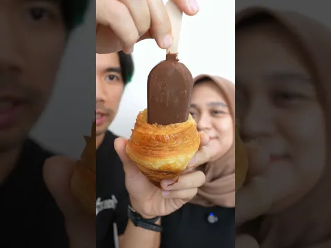 Es Krim Magnum + Croissant
