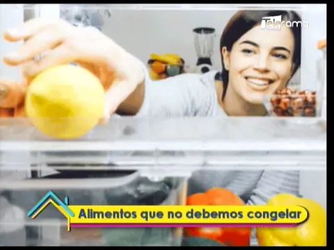 Alimentos que no deberíamos congelar