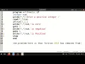 ForTran 13 Arithematic If Statement in ForTran