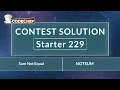 Sum Not Equal NOTSUM Starter 229 CodeChef Solution