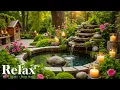 Download Lagu Healing Music for the Soul 🌿 Bamboo Water Sounds to Stop Overthinking, Stress Relief