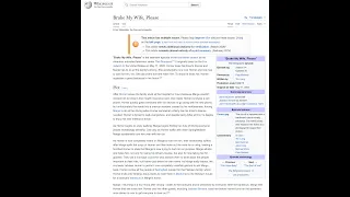 WKP-017 Brake My Wife Please Wikipedia Article