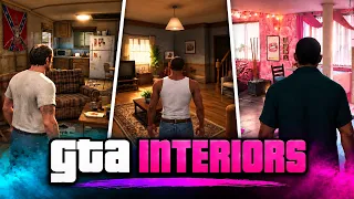 Safehouse Interiors: GTA Vice City to GTA 6 (2002–2026) [Official Series Only]