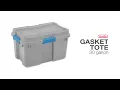 Sterilite 30 Gallon Gasket Tote