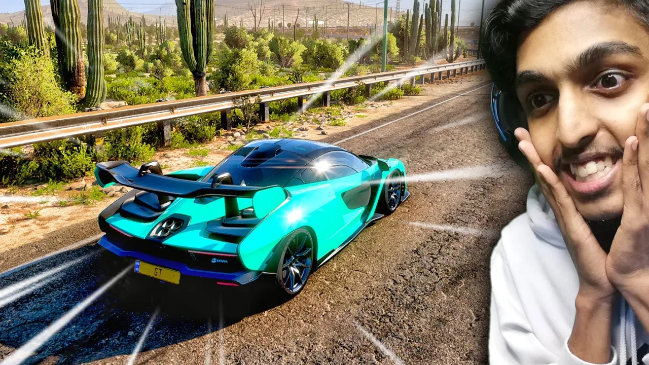 Forza Horizon 5 Race with McLaren GONE WRONG !! GAME THERAPIST