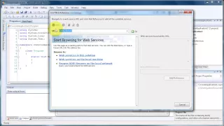 Create and Use ASP NET Web Service in Visual Studio 2008