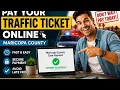 How to pay a traffic ticket online in Maricopa County