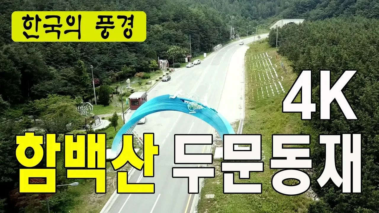 함백산 두문동재 풍경 - 한국여행추천TV,  금대봉, 은대봉, 사북, 태백, 구름, 야생화, 들꽃, 백두대간, 베스트여행지, 한국의관광지,  4K サムネイル