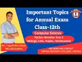 Class 12 Computer Science Python Revision Tour 2