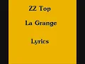 ZZ Top - La Grange Original Lyrics