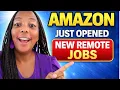 New Amazon Remote Work From Home Jobs 2026 Listings