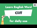 - Cliff Learn B2 English Noun
