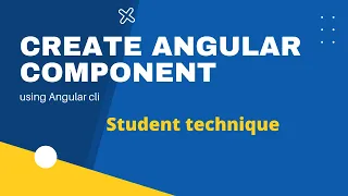 Create Angular Components Using angular CLI How to create Component in Angular 12