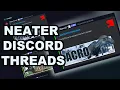 Dyno Bot Using Message Embeds Module Neater Discord Threads