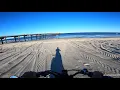 POV ASMR E-bike Scorpio Spring Low Tide Beach Ride UNCUT RAW 11 miles - Outer Banks NC OBX