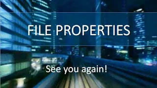 Core Java 47 File Properties