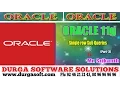 Oracle Tutorial onlinetraining Single row Sub Queries Part - 3 by Srikanth