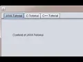 How to Create JTabbedpane in java swing Desktop GUI Example NetBeans