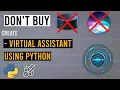 Don t Buy Siri Or Alexa Build Your Own - Create Virtual Assistant Using Python Jarvis AI