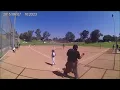 Play Hard Sand Gnats 10U Turn a Triple Play!
