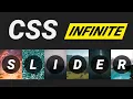 CSS Only Infinite Slider carousel
