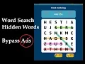 Word Search Hidden Words HACK iPad - SKIP Pop up Ads Trick