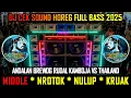 Download Lagu DJ Cek Sound HOREG Full Bass Terbaru 2025 - Andalan brewog Amunisi RUDAL Kamboja VS Thailand Nrotok