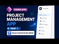 Project Management App Tutorial Part 1 Build a Reusable Navigation Menu in Power Apps