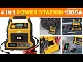 CAT Professional Jump Starter Air Compressor Charging and LED Power Station