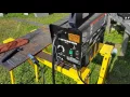 Harbor Freight 90amp flux wire welder test