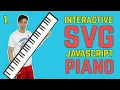 JavaScript SVG Piano Part 1 - Build a Dynamic and Interactive SVG Piano Keyboard