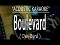 Download Lagu Boulevard - Dan Byrd (Acoustic karaoke)