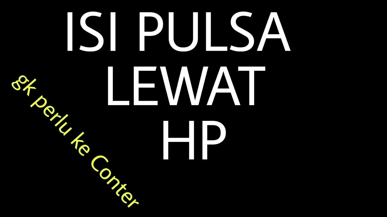 CARA BELI PULSA HP LEWAT INTERNET BANKING BCA. 