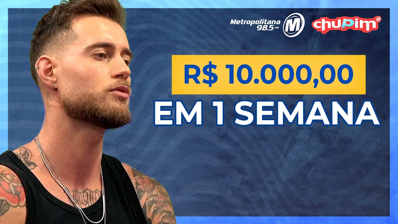 YURI BONOTTO FEZ R$10.000,00 EM UMA SEMANA COM 0NLyF4n$AO - AO VIVO no CHUPIM