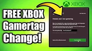FREE Xbox Gamertag Change In 2026