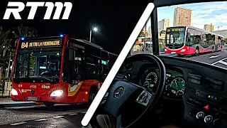 RTM Cab ride line B4 Round trip in a Mercedes Citaro C2 Hybrid