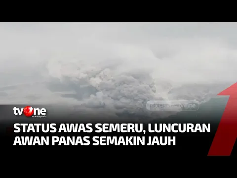 Gunung Semeru Naik Status Menjadi Awas, Luncuran Awan Panas ke Arah Tenggara