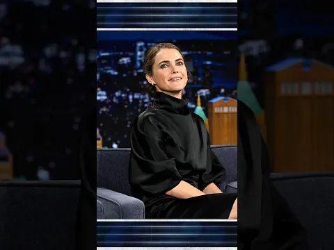 #KeriRussell partied too hard for her 50th birthday 😂 #FallonTonight