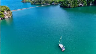 Sailing to a National Park in Dominican Republic