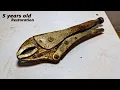 Vintage Restoration Bringing Old Vise Grips Back to Life
