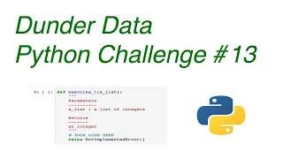 Dunder Data Python Challenge