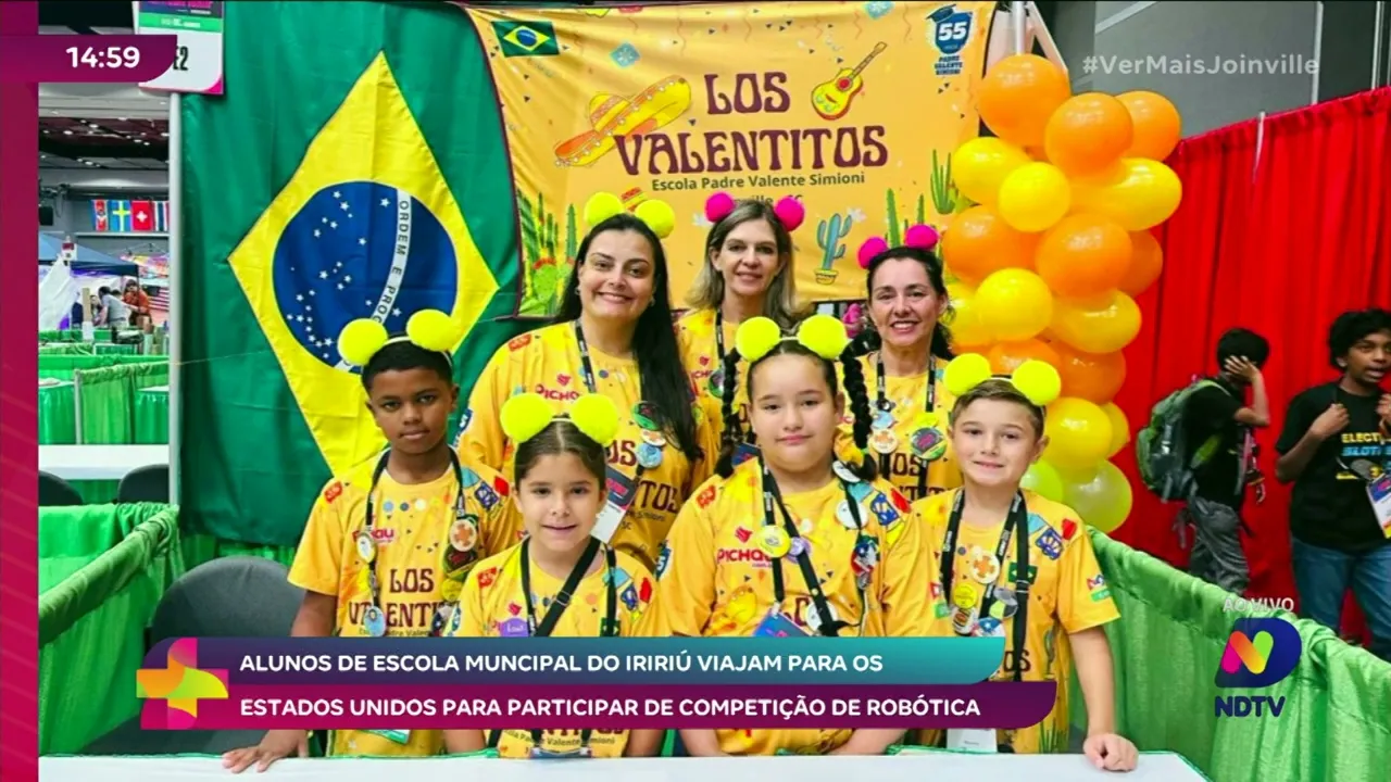 Desafio concluído: estudantes de robótica alcançam meta para competição nos EUA