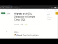 Migrate a MySQL Database to Google Cloud SQL GSP306 Solution