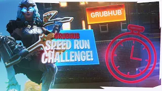 Grubhub SPEED-RUN Challenge! (WIN FREE GRUBHUB FOR A YEAR)
