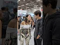 Lagu Guy Tries Out the Newest Girlfriend Robot at the Expo